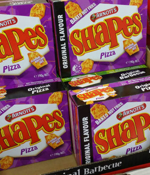 Arnott’s Original Pizza Shapes is Back