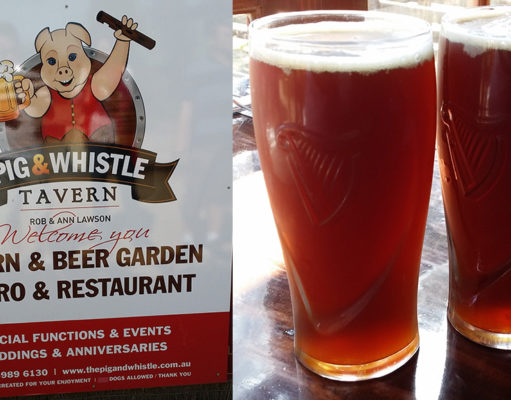 The Beer Garden at Pig & Whistle