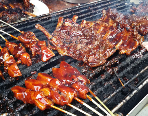 Warung Nuri’s BBQ Pork Ribs in Ubud Bali