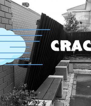 How to Fix A Damaged Fence Due to Strong Wind // Complete & Cheap DIY Technique